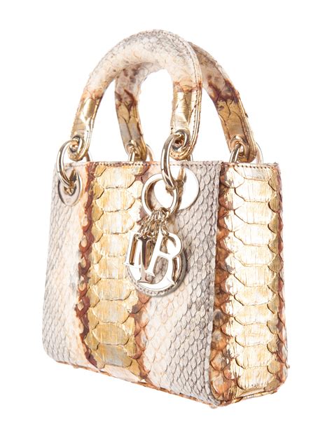 lady dior mini python m942 tu|Dior Python Mini Lady Dior – Couture LV.